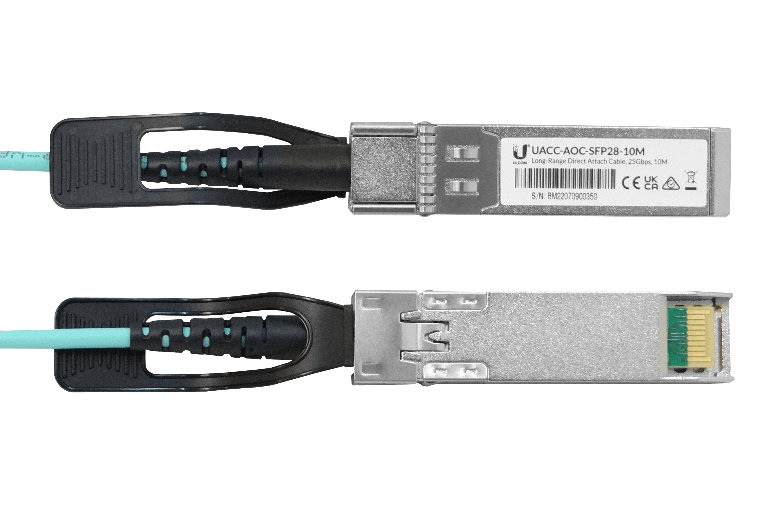 Cable Fibra MM Ubiquiti UA2-10 - SFP28 25Gbps, 3mm, Longitud 10 m 4