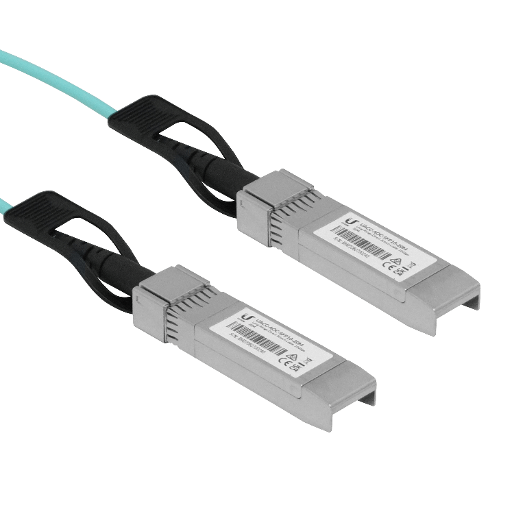 Cable Fibra MM Ubiquiti UA1-20 - SFP+ 10Gbps, Directo, 3mm, Longitud 20m 1