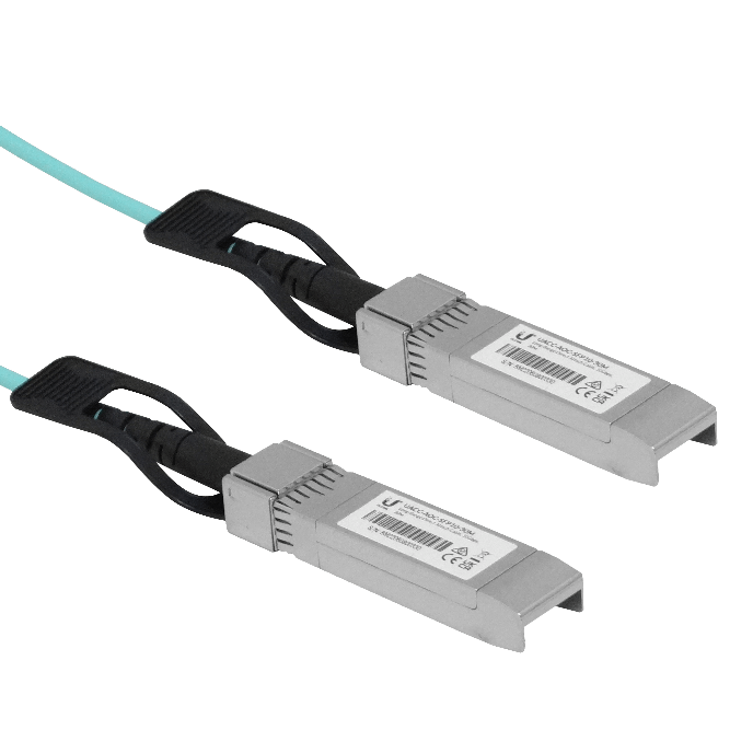 Cable Fibra MM Ubiquiti UA1-30 - SFP+ 10Gbps, Directo, 3mm, Longitud 30m 3