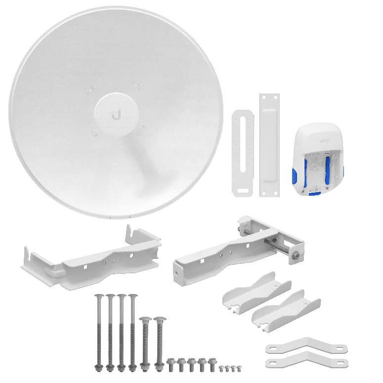 Antena Dish Ubiquiti UISP-DISH - 65cm, 5GHz, 30dBi, 5.15-6.87GHz, IPX6 1