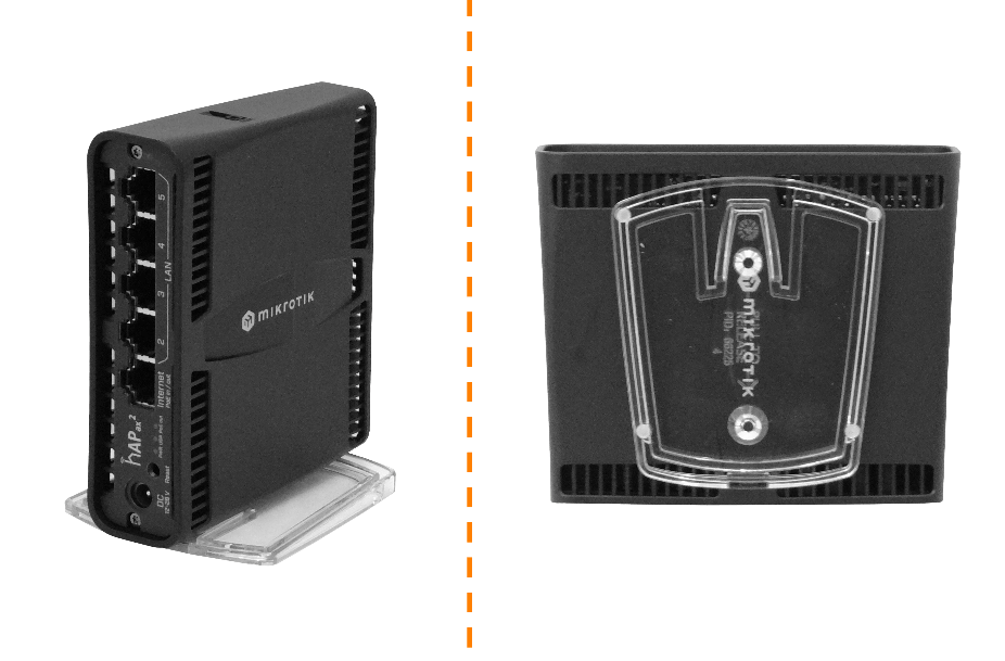 Router Inalámbrico MikroTik hAP ax² - Wi-Fi 6 Dual Band, 5x Puertos Ethernet, PoE In/Out 6