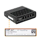 Router Inalámbrico MikroTik hAP ax² - Wi-Fi 6 Dual Band, 5x Puertos Ethernet, PoE In/Out - Miniatura 8