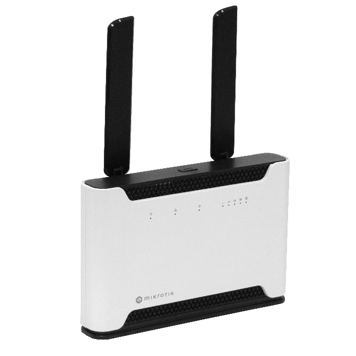 Router WiFi 6 con LTE CAT18 y Puertos 2.5GbE, MikroTik Chateau LTE18 AX, MIMO 2x2 1
