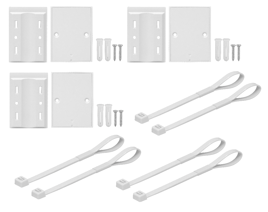 3 x Conmutador Gigabit de 5 Puertos con PoE para Interior/Exterior, Ubiquiti UniFi Switch Flex 2