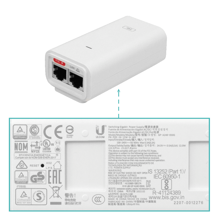Antena LTU-XR Ubiquiti - 29dBi, 5.15-5.95GHz, 35km, 1-1000 Inc 24V 25dBm 1