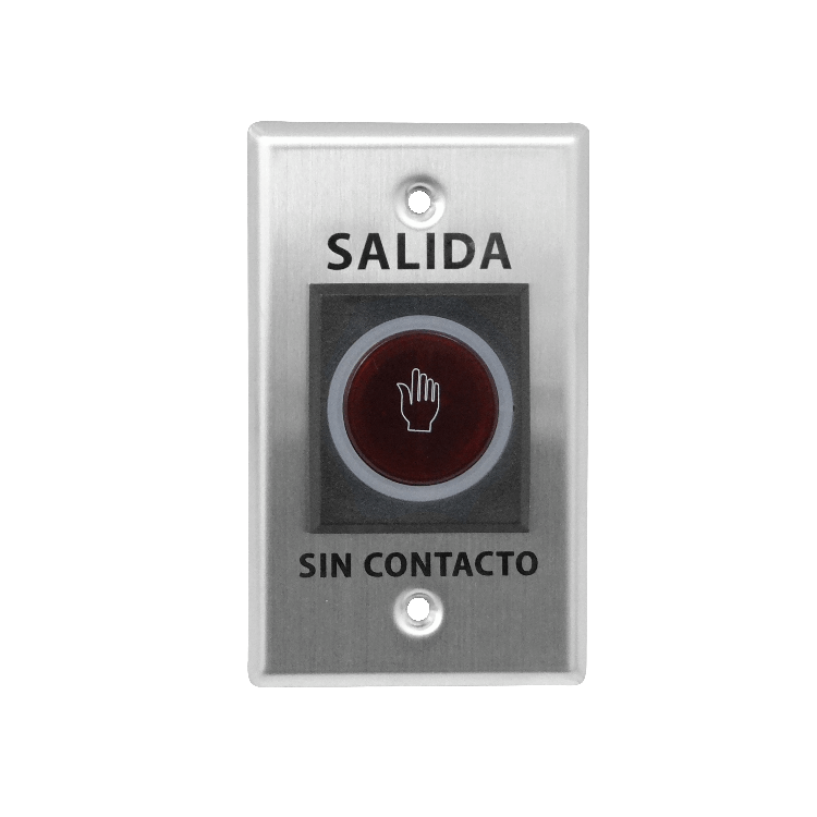 Botón de Salida ZKTeco TLEB102 - Detección sin Contacto a 10 cm, Uso Seguro y Rápido 1