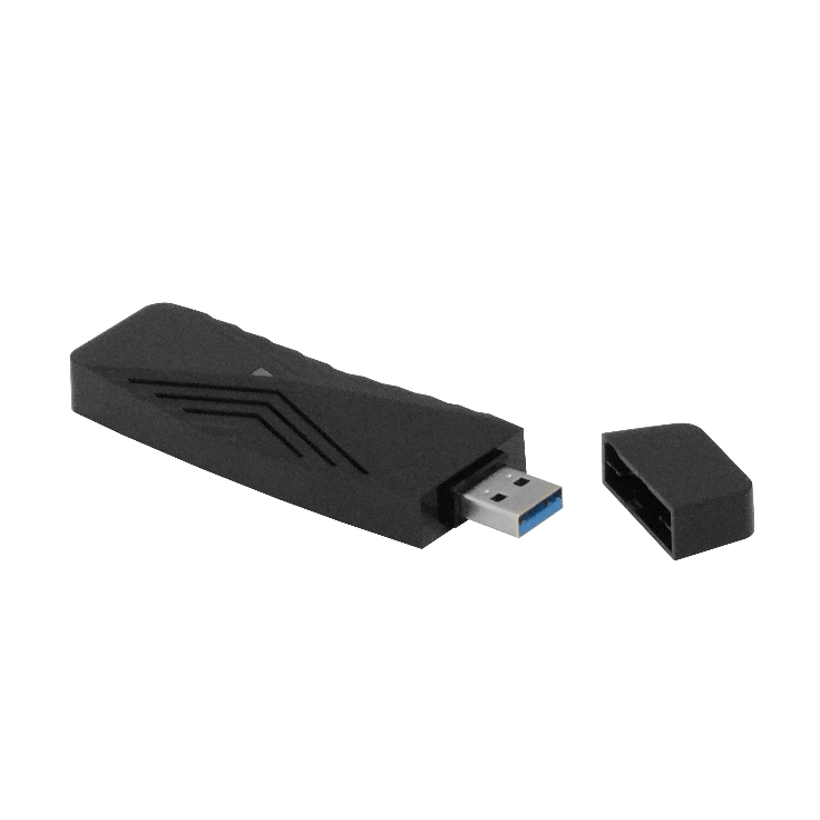 Adaptador de Red D-Link DWA-X1850, WiFi 6, WPA3™, USB 3.2 Gen 1, Negro 1