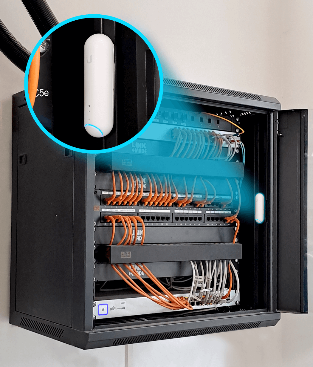 3x Sensor Inteligente Inalámbrico Detección Movimiento Monitoreo Ambiental,Ubiquiti Protect Sensor  2
