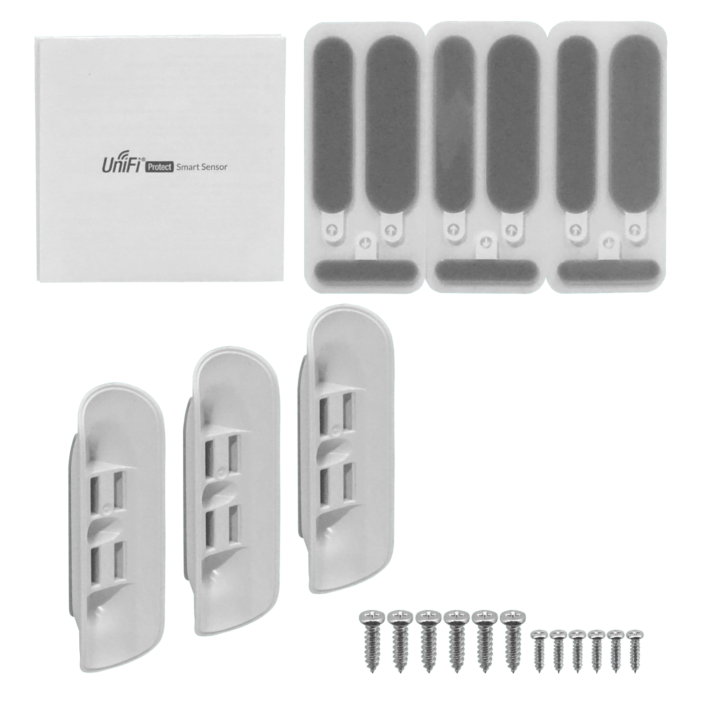 3x Sensor Inteligente Inalámbrico Detección Movimiento Monitoreo Ambiental,Ubiquiti Protect Sensor  4