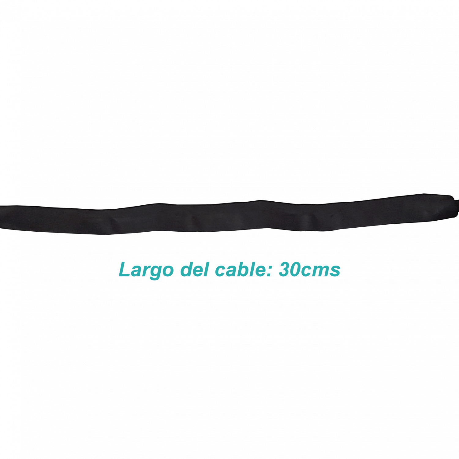Cable Coaxial Plano 30cm, N-Hembra a N-Macho, Ventana Puerta, 0-6GHz, Negro   3