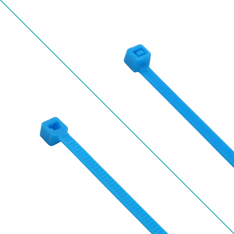 50-un 200x3,5mm Azul Amarra Plastica Nylon 3.5x200mm 1