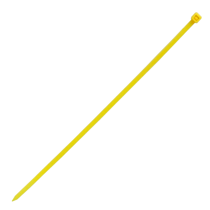 50-un 200x3,5mm Amarillo Amarra Plastica Nylon 3.5x200mm 2