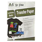 Inkjet Luminous Dark 50-Hojas A4 210x297mm para estampado en tela - Miniatura 2