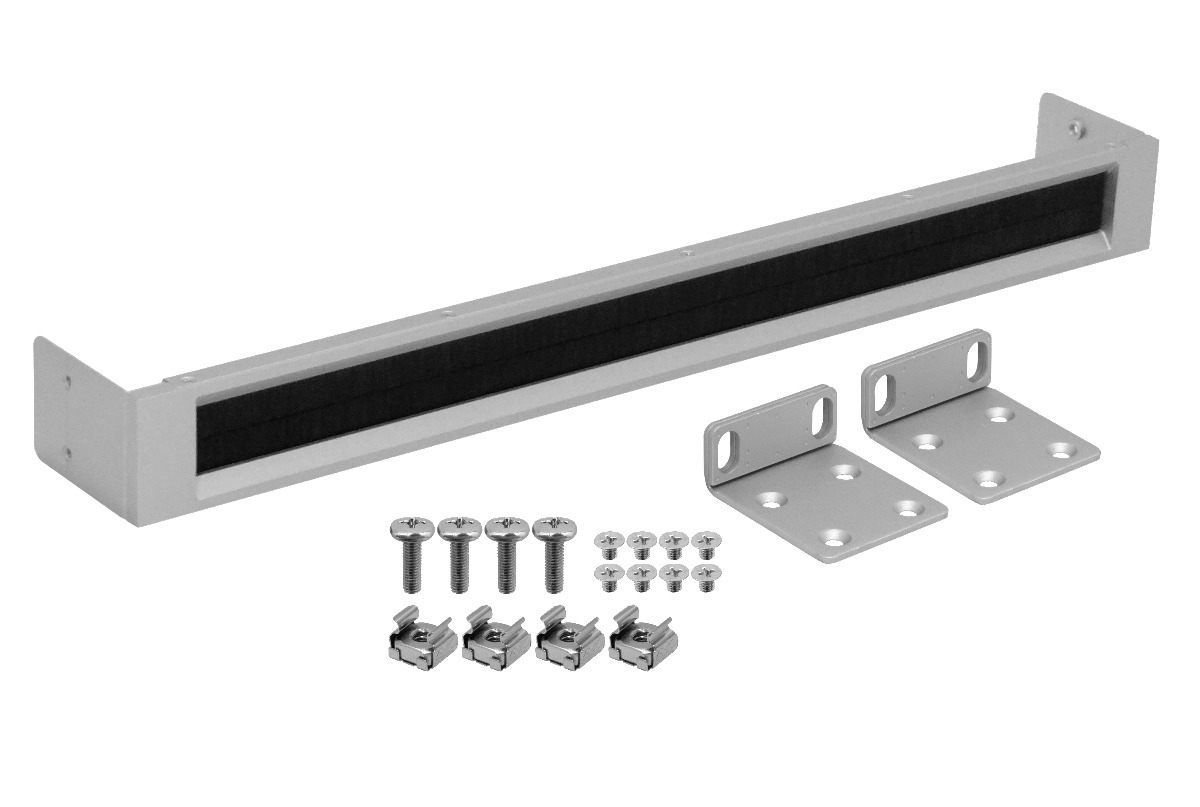 Panel Ubiquiti URACK-B - 1U Cepillo Cubre Espacio Rack 19P UACC-Rack-Panel-Brush-1U 2