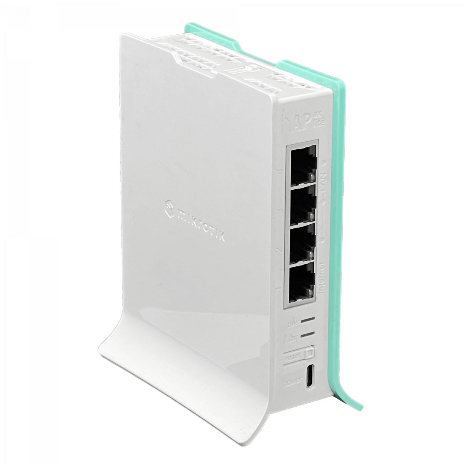 Router Inalámbrico MikroTik hAP ax lite - Wi-Fi 6, 2.4 GHz, 4 Puertos Gigabit Ethernet 4