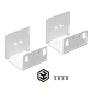 MIKROTIK Par Aletas para Rack 1x10pulg 2x19pulg modelos 200mm CSS CRS - Miniatura 2
