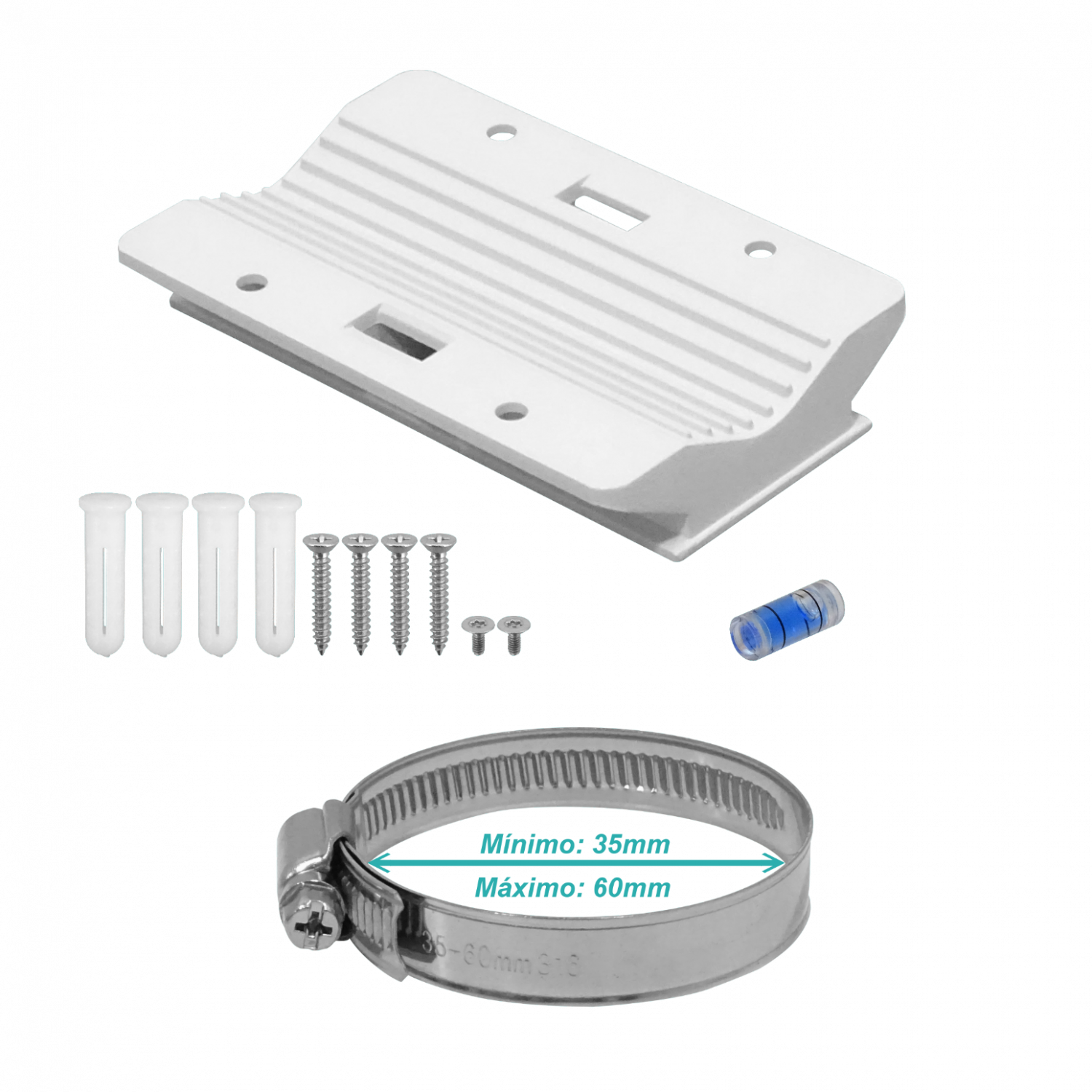 UBIQUITI Caja Exter IPX6 p/UISP-R p/UISP-S Muro Poste35-60mm 32x25x4cm 5