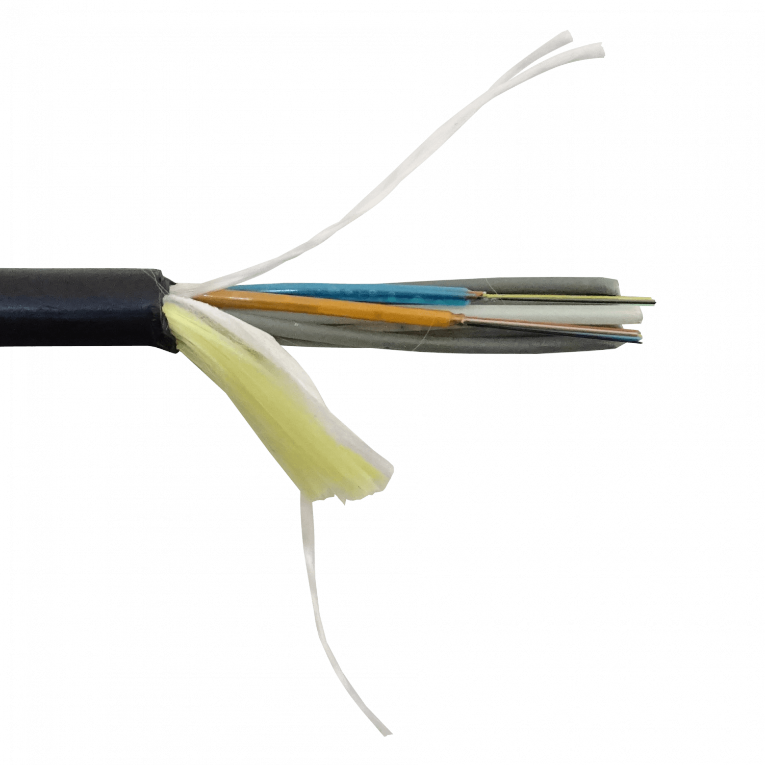 Cable de Fibra Óptica Monomodo 24 Fibras G652D ADSS Exterior Autosoportado - CFSB24 1