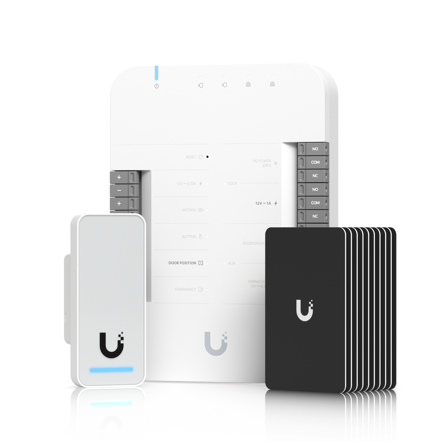 Sistema de Seguridad Inteligente, Diseño Negro y Plata, Ubiquiti G2 Starter Kit 2