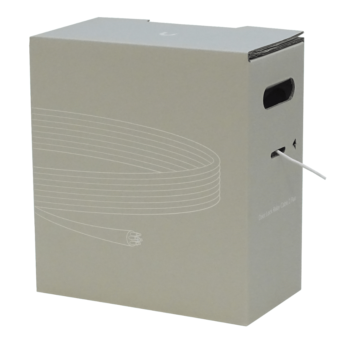 Cable Blanco 2x18AWG + 2x22AWG de 152m para Chapa y Sensor UniFi Access, Ubiquiti UA-Cable2 3