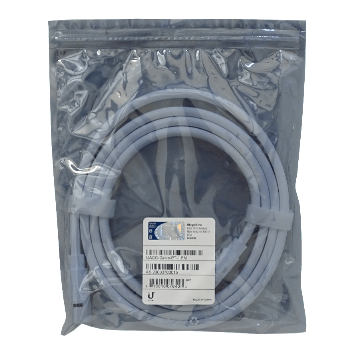 Cable TransPort TPE VW-1 para PT-120W, 1.5m, UV-Resistente Exterior, Ubiquiti UACC-CABLE-PT-1.5M 3
