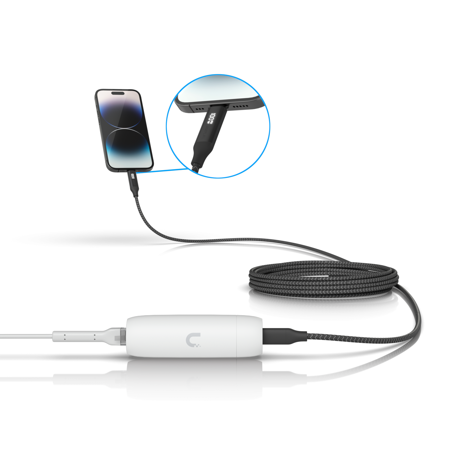 Convertidor PoE a USB-C 802.3af, 5V 2A, RJ45 a Type-C Ubiquiti UACC-Adapter-PoE-USBC -  7
