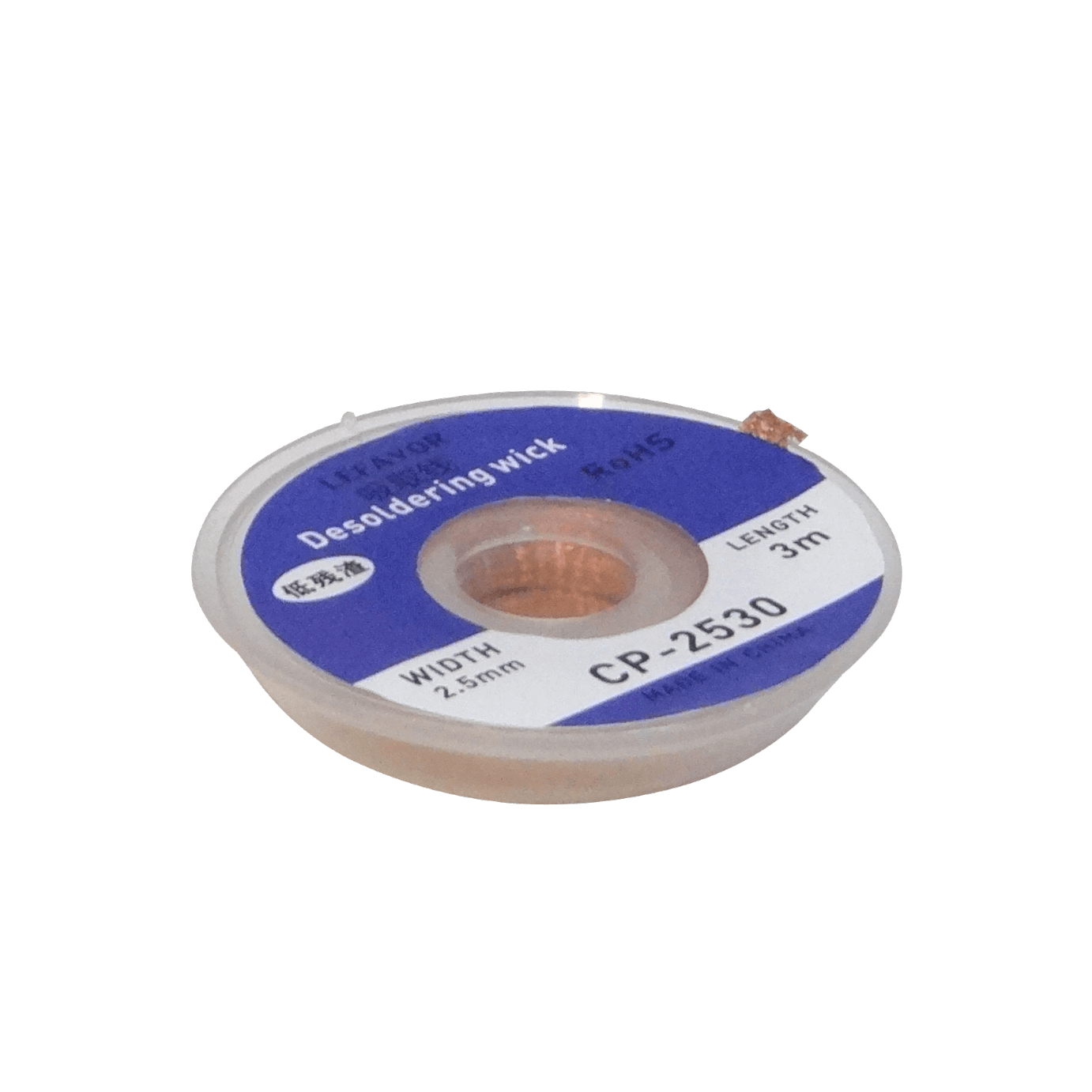 Malla de Cobre 2,5mm x 3mts Des-Soldadora Desoldadora Dessoldadora 1