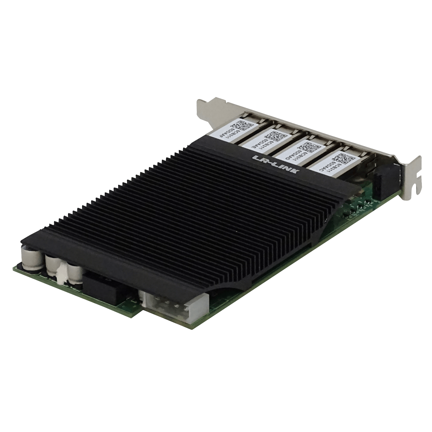 Tarjeta de Red PCIe x4 LR-LINK LRES2004PT-POE - Cuatro Puertos Gigabit con PoE+, Intel I350 5