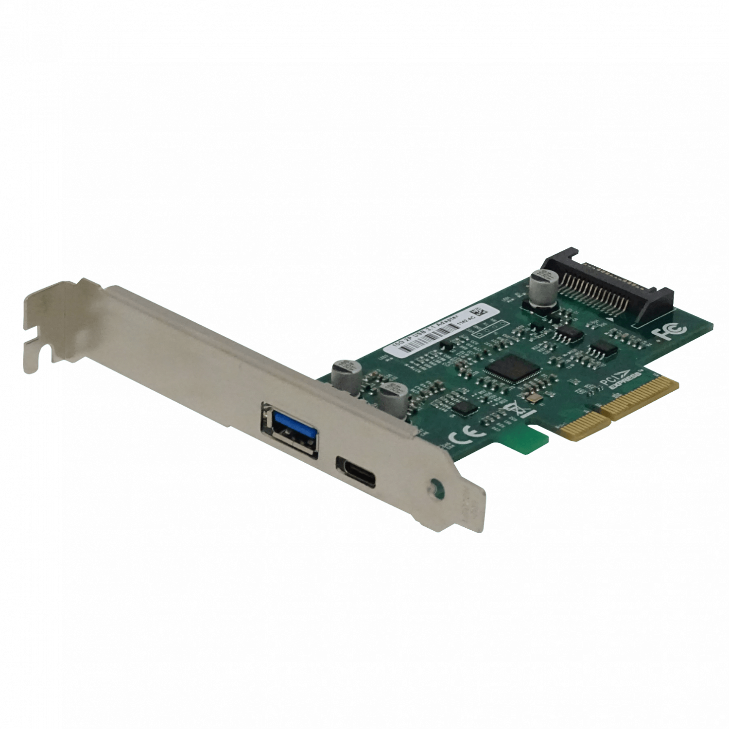 Tarjeta de Expansión PCIe x4 LR-LINK LRSU9A42-AC - Puerto USB 3.1 y USB-C, 10Gbps 1