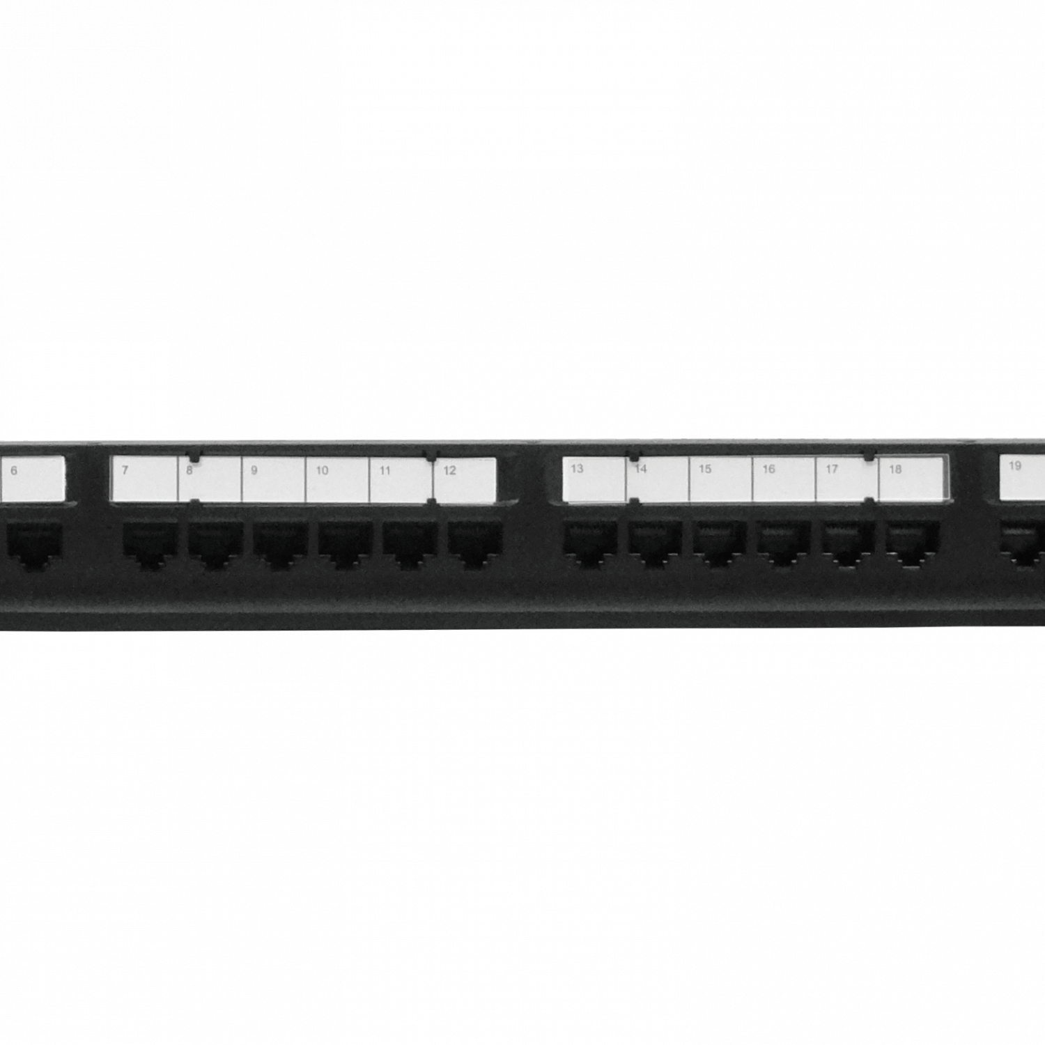 Patch panel Furukawa PP624FM 24 puertos RJ45 Cat6 U/UTP Multilan 1U 2