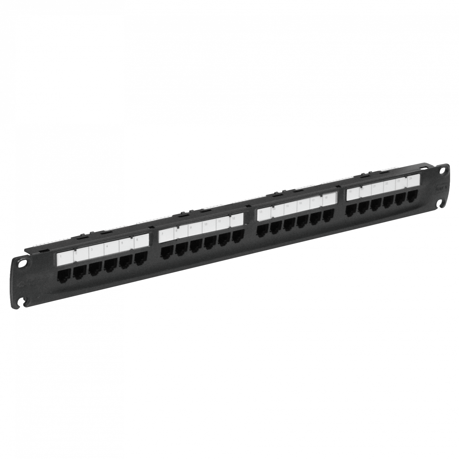 Patch panel Furukawa PP624FM 24 puertos RJ45 Cat6 U/UTP Multilan 1U 4