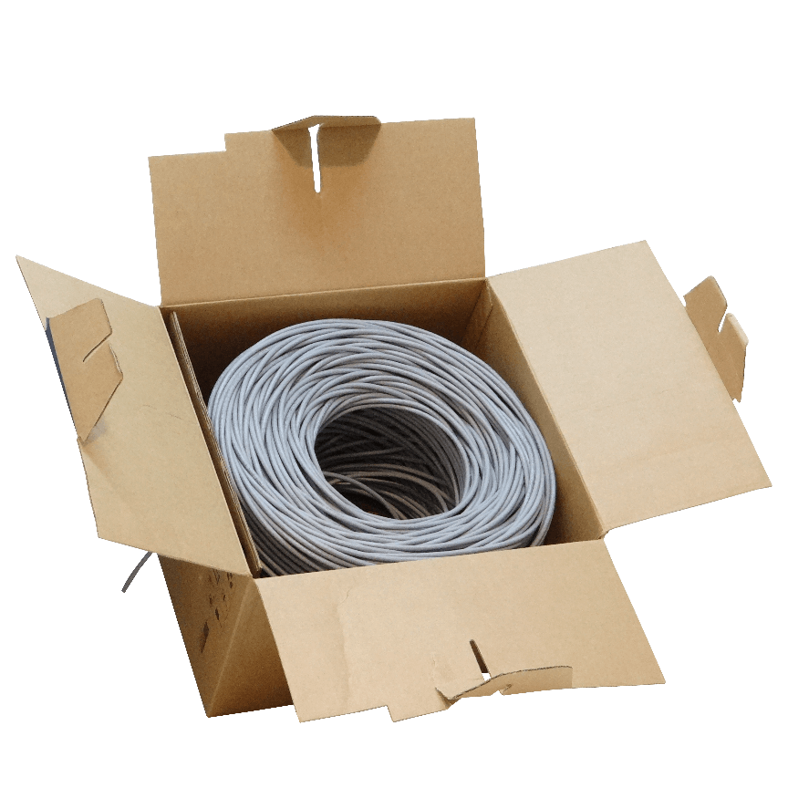 Caja Cable FURUKAWA CAT6 UTP Gris 305m Unifilar Multilan IEC60332-1 1