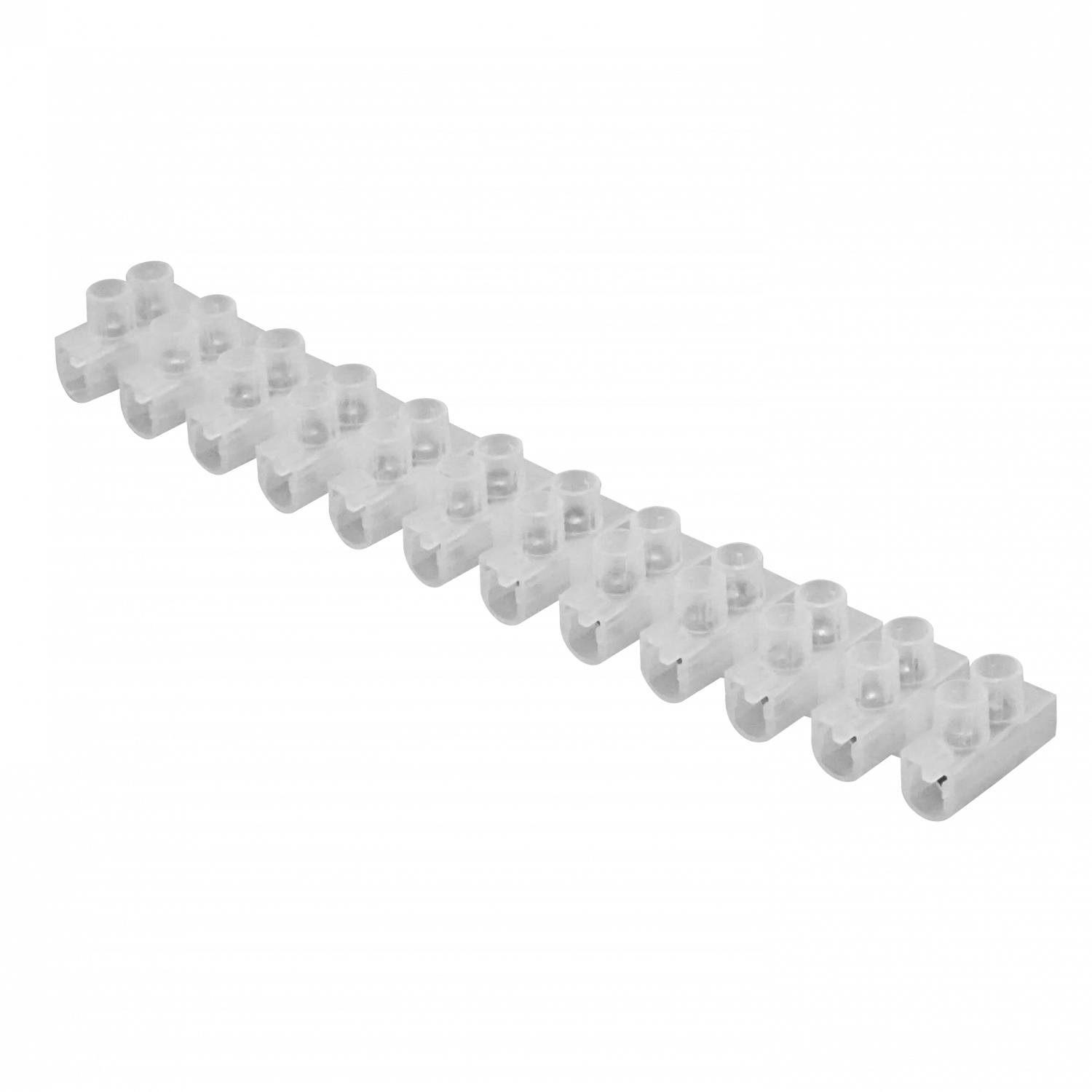 30-Ampere 6mm2 12-Pares Regleta-Tornillos 380V 30A-Max 160x20,5x15mm 3