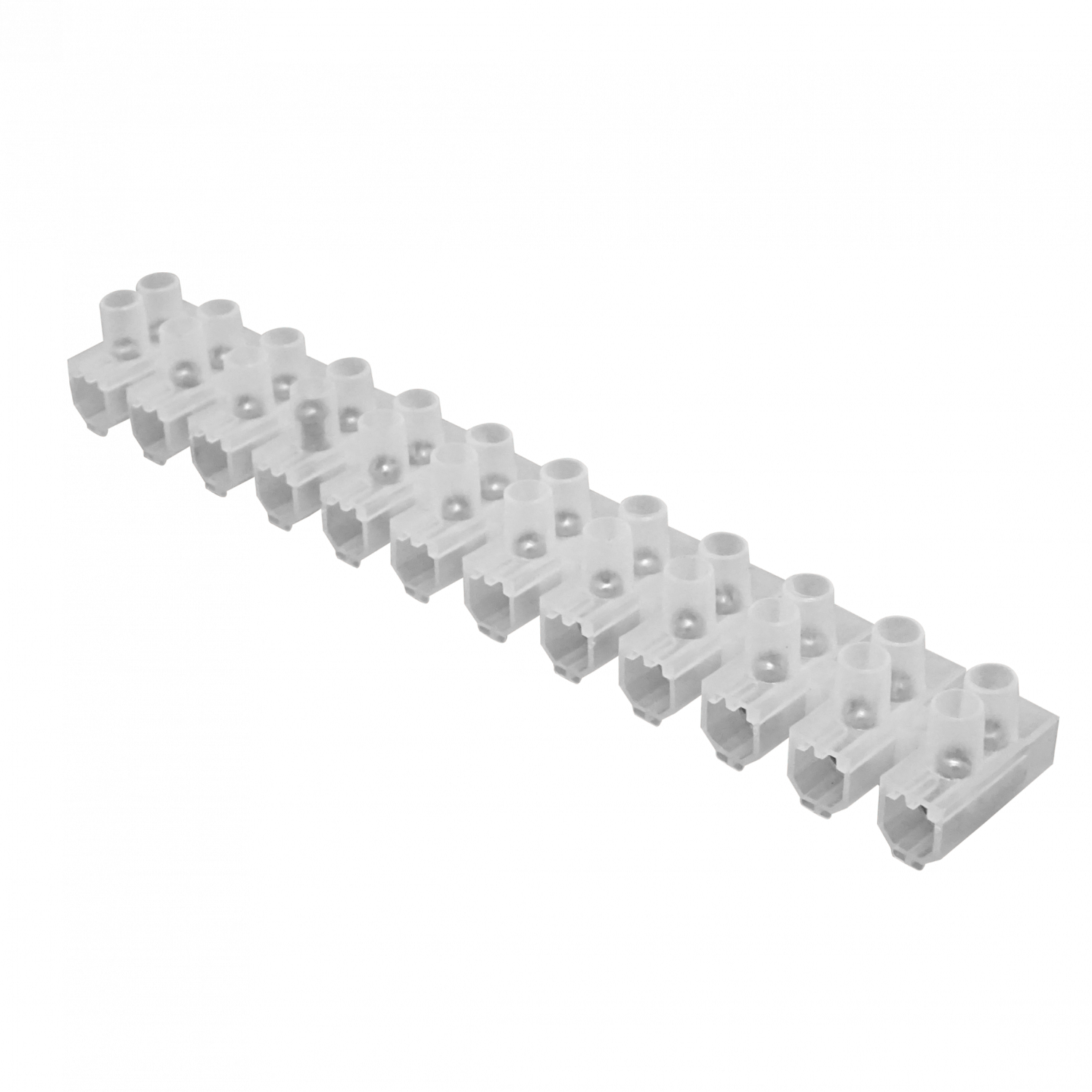 60-Ampere 13,3mm2 12-Pares Regleta-Tornillos 380V 60A-Max 180x26x22mm 1