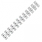 100-Ampere 21,2mm2 12-Pares Regleta-Tornillo 380V 100A-Max 226x35x29mm - Miniatura 2