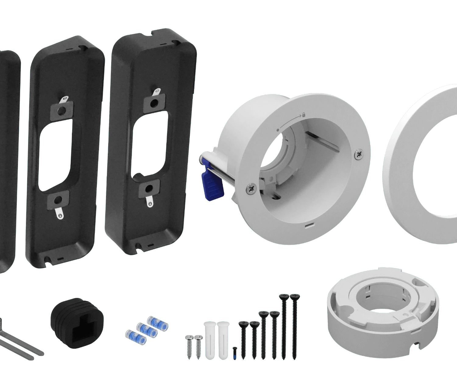 Timbre Inteligente con PoE y Cámara Dual G4 Doorbell Pro PoE Kit, Mic y altavoz integrados, Negro 1