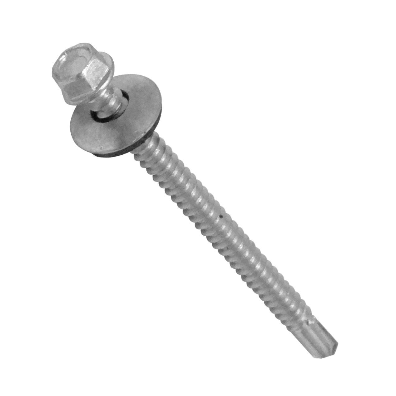 BA12-30. Hexagonal-8mm 50u. 12x3 Largo-76mm Zn Tornillo Autoperforante 3,0p 1