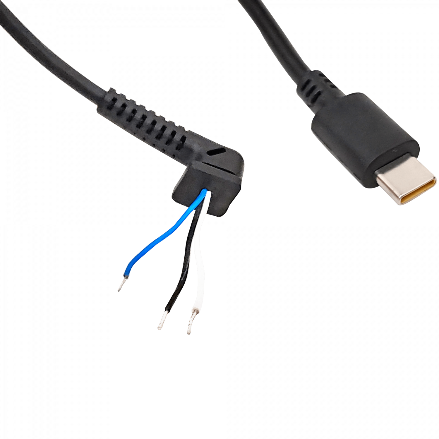 Cable Type-C 180cm DC 3-conductores para tecnicos USB-C Tipo C 45-65W 1