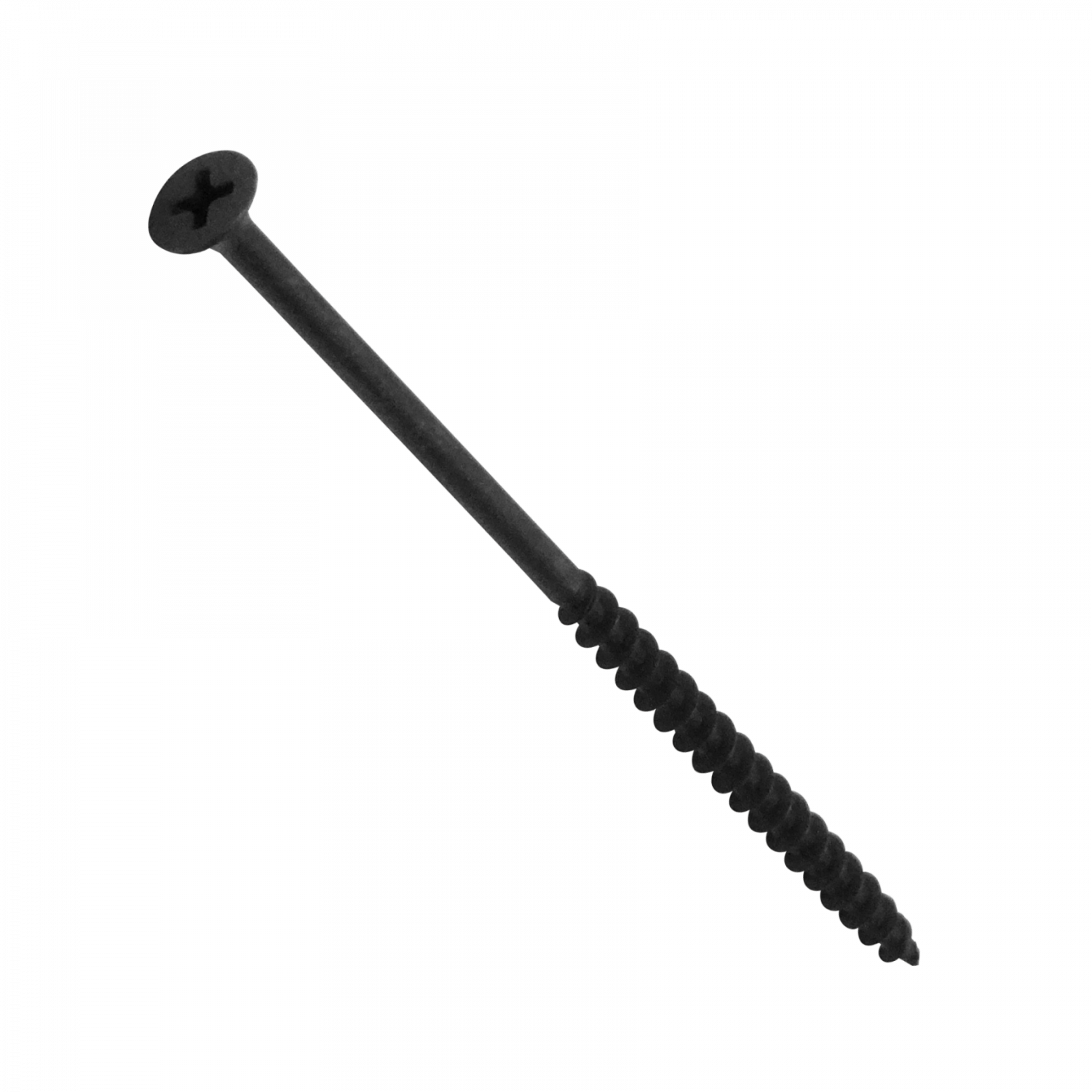 20u. 8 x 4 Largo-100mm Negro Volcanita Cruz Tornillo Punta 3,9p 2