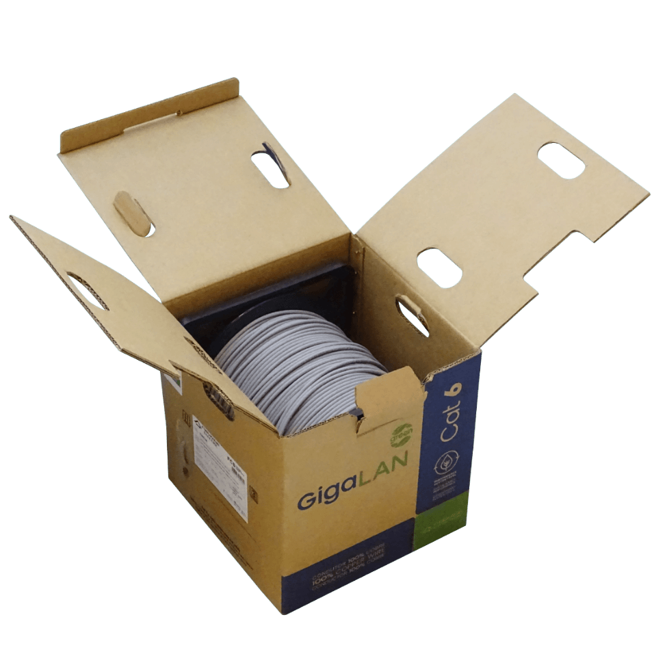 Caja Cable FURUKAWA CAT6 UTP Gris LSZH 305m Unifilar Gigalan 1