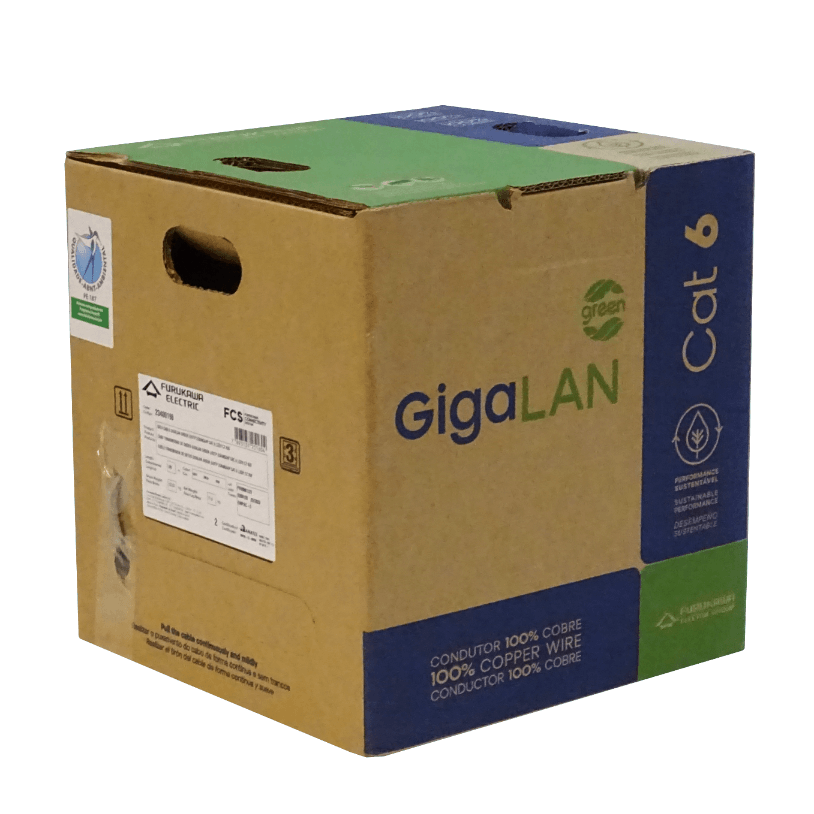 Caja Cable FURUKAWA CAT6 UTP Gris LSZH 305m Unifilar Gigalan 2