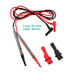Par de Cables de Repuesto para Multitester, 1000V, 20A, 90cm - Miniatura 2