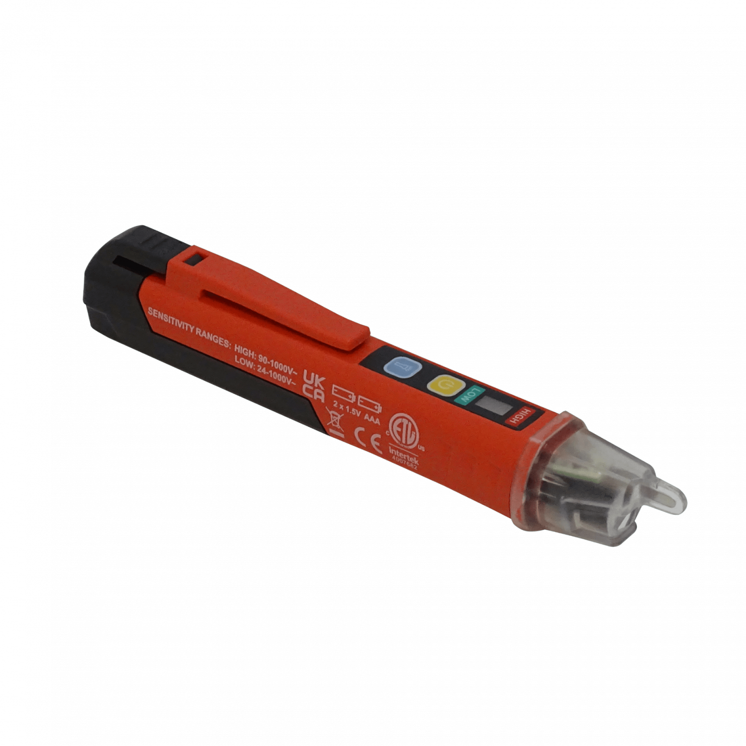 Lápiz Detector de Voltaje UNI-T UT-12A, Sin Contacto, 90-1000VAC  1