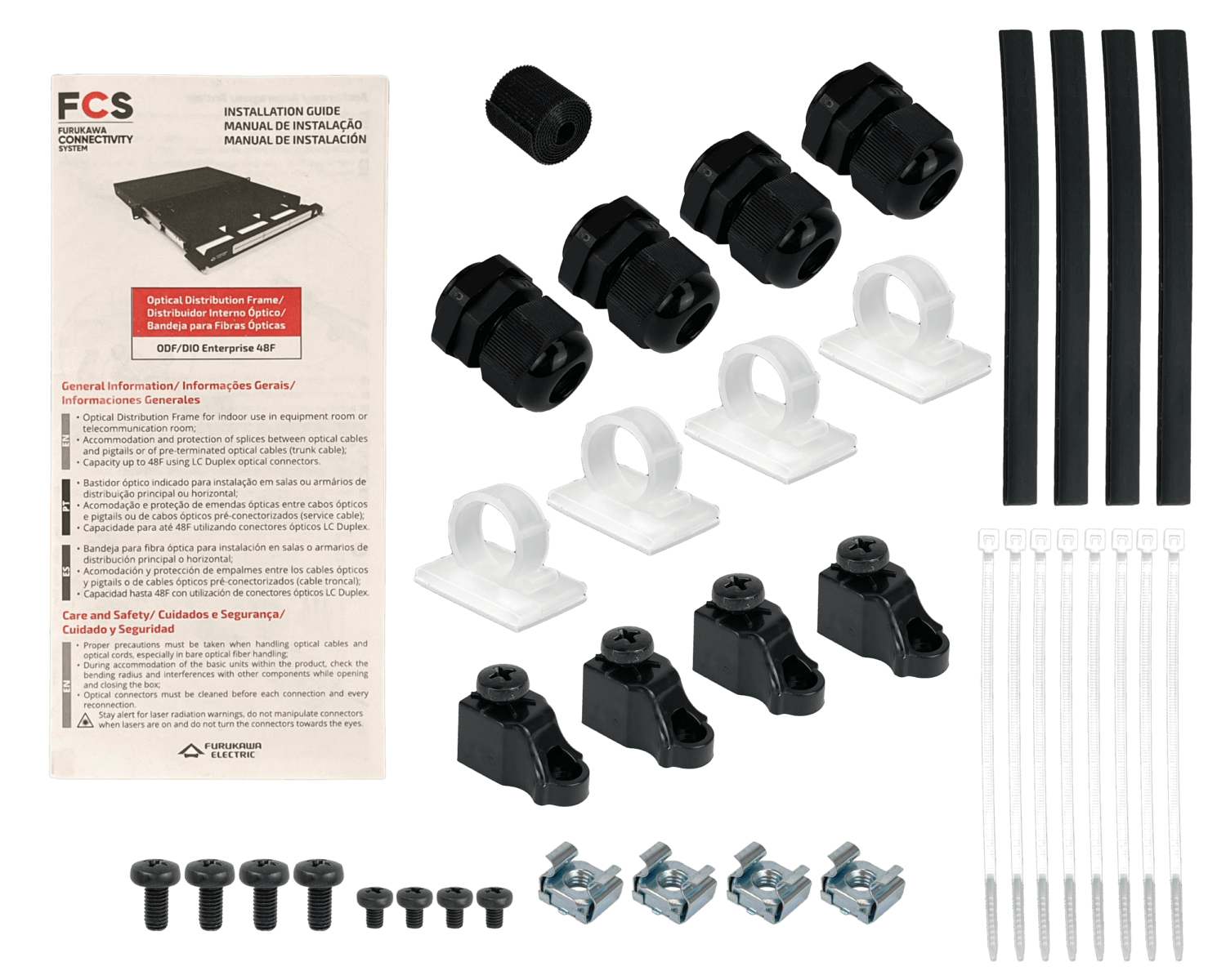 Cabecera Fibra Furukawa CFR-B48 deslizable 1U vacia para DIO B48 7
