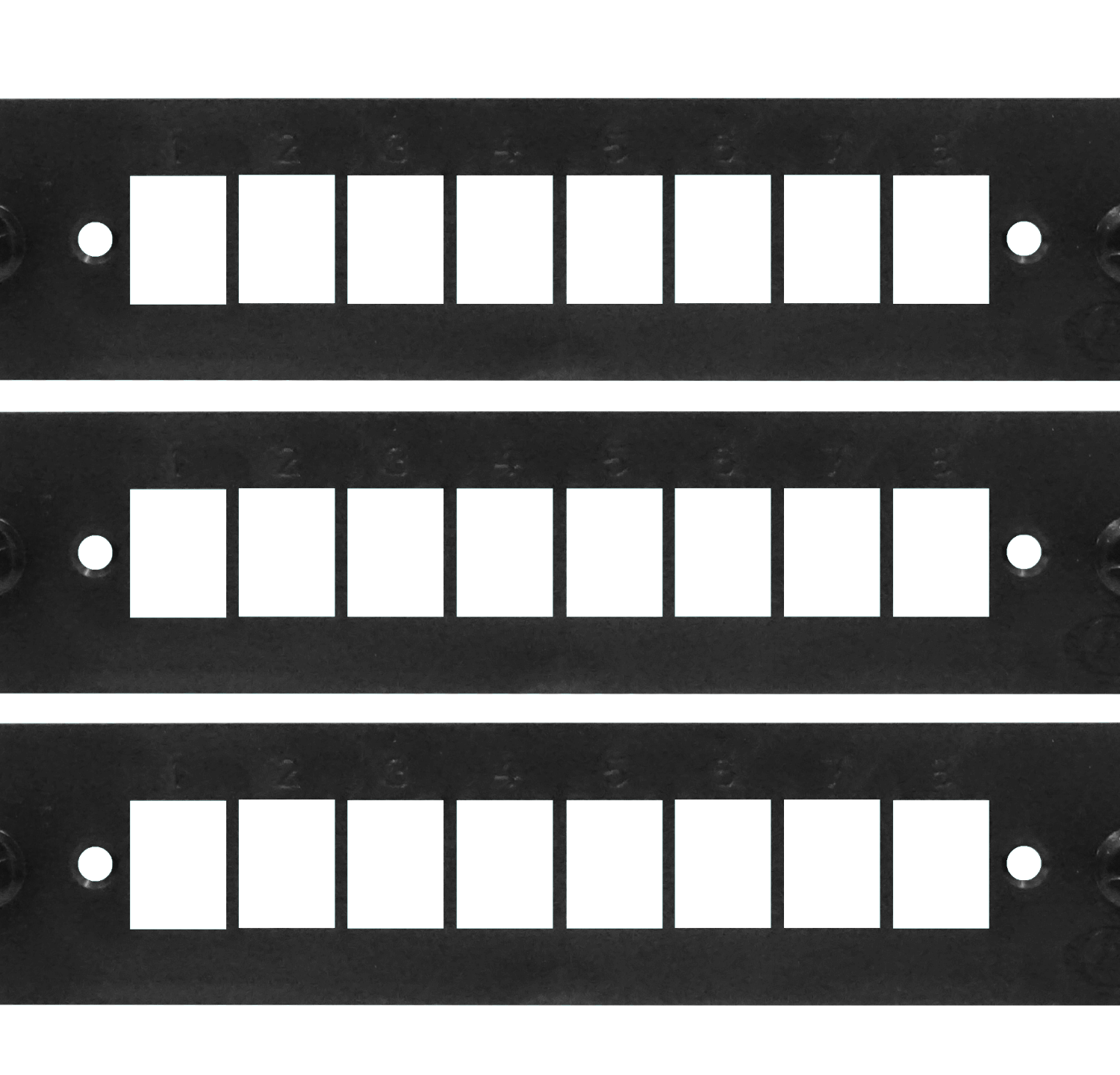 Placas LGX Furukawa CFR-3X 3x8 posiciones plasticas para DIO B48 3