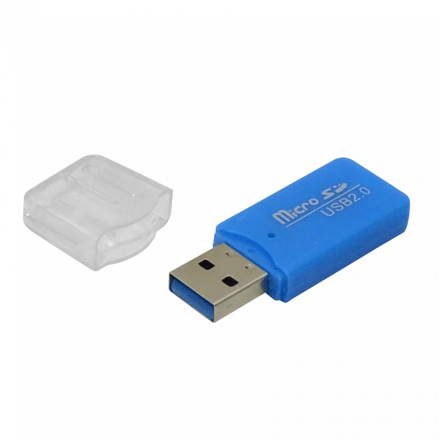 Lector USB2.0 A-M solo-mSD 2