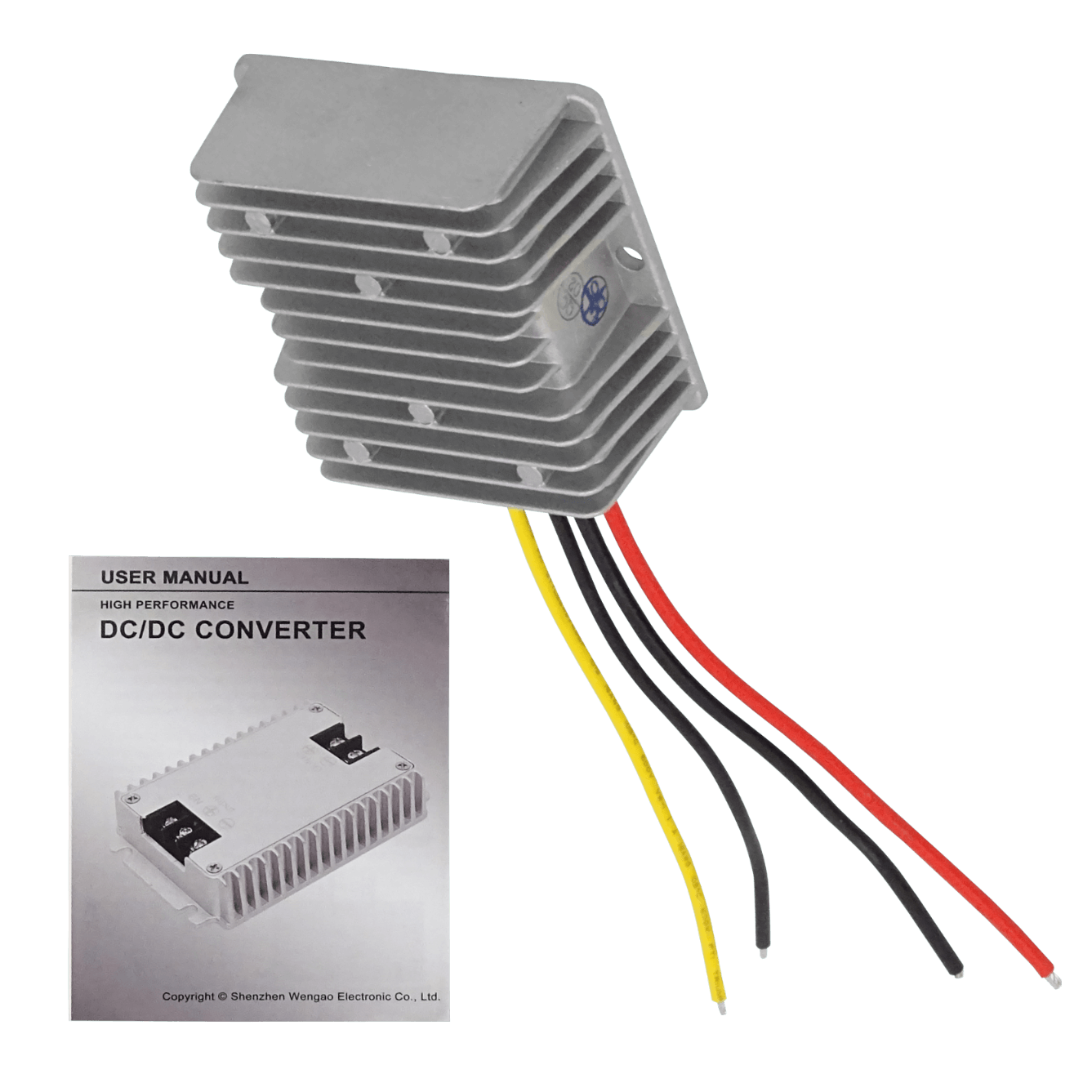 Convertidor DC-DC 144W Step Up Boost, 20-32VDC a 48VDC 3A, IP68 3