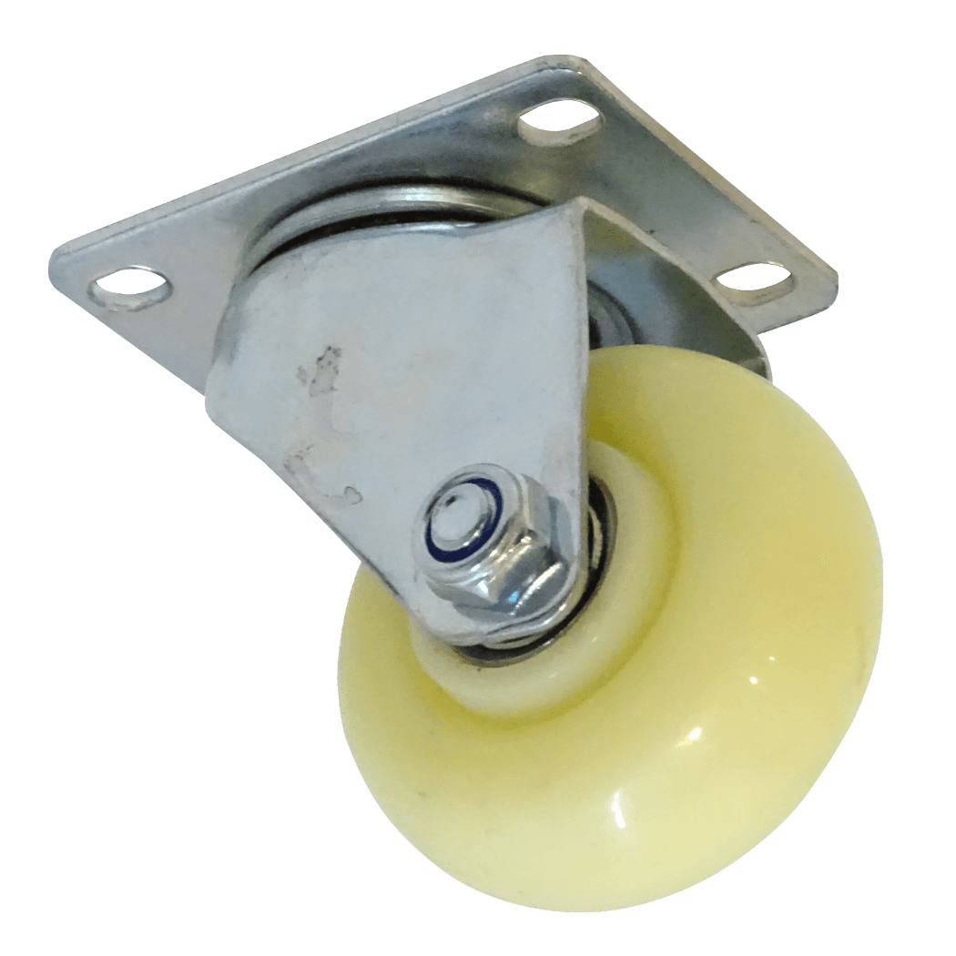 Rueda 3-pulgadas Blanca Giratoria Soporta-30Kg 65x92x105mm 1