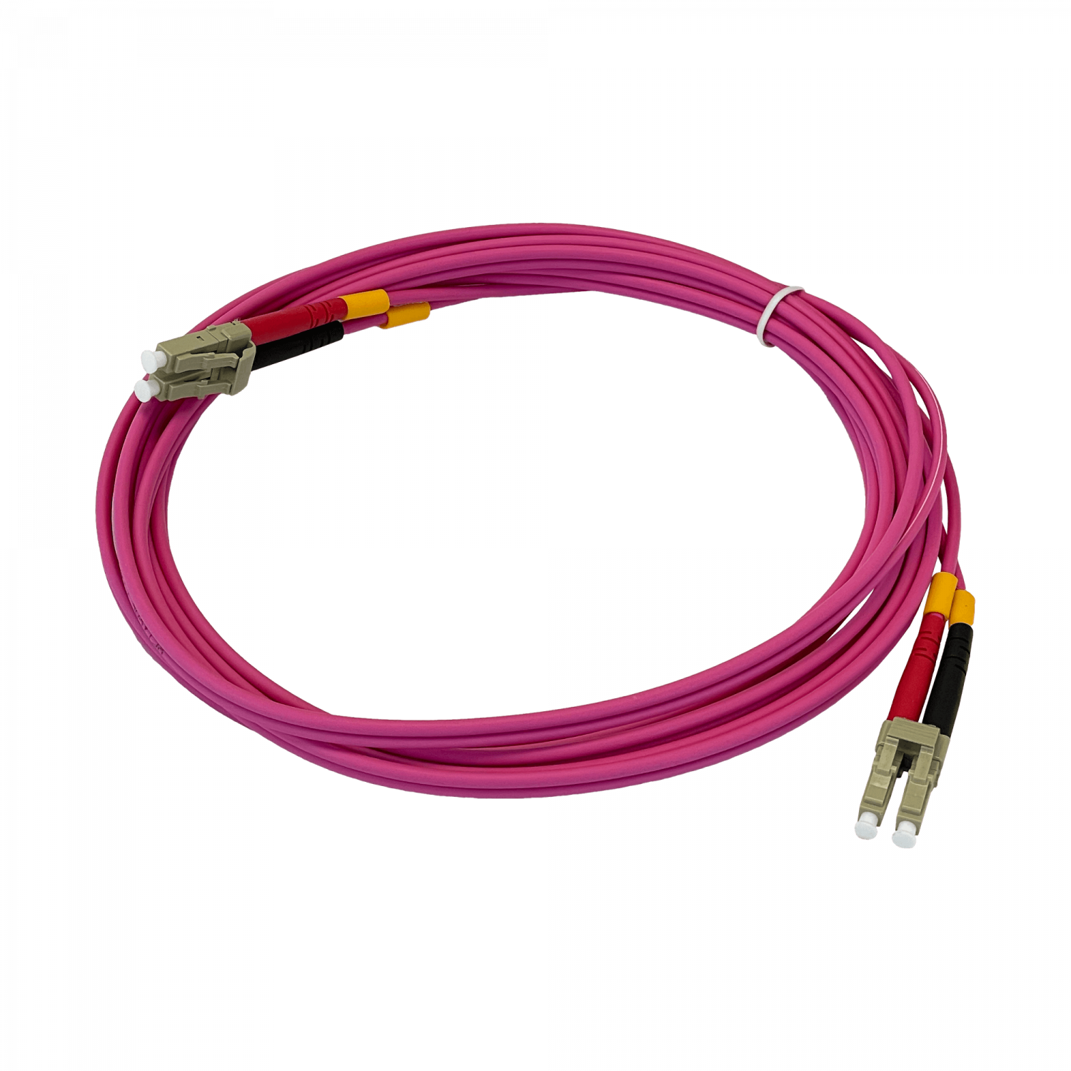 LSZH 3mt LC-LC OM4 MultiModo MM Duplex Jumper Fibra 50/125um 3,0mm 3