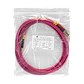 LSZH 5mt LC-LC OM4 MultiModo MM Duplex Jumper Fibra 50/125um 3mm - Miniatura 1
